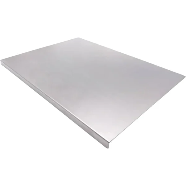 planche-decouper-inox-35x50 Planche à découper inox 35x50cm en acier inoxydable, surface lisse et hygiénique pour cuisine